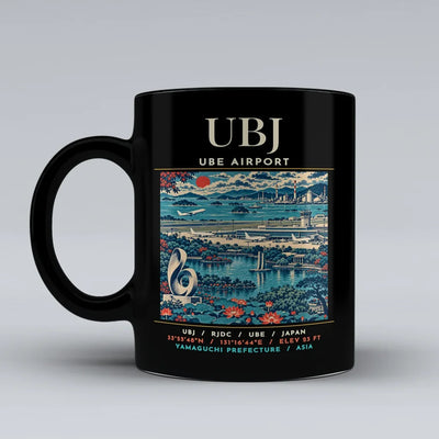 UBJ - Poster - Mug - Black