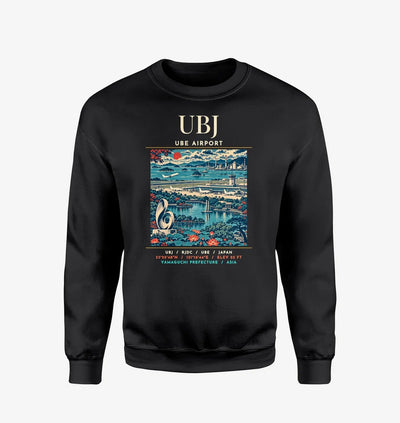 UBJ - Poster - Sweatshirt - Black