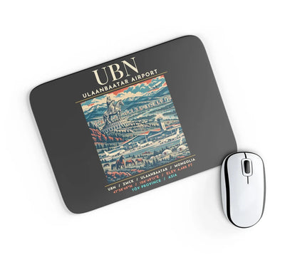 UBN - Poster - Mouse Pad - Black