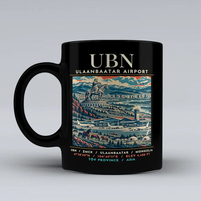 UBN - Poster - Mug - Black