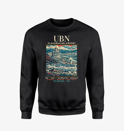 UBN - Poster - Sweatshirt - Black