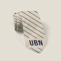 Thumbnail for Ulaanbaatar International Airport (UBN) Ties - Tie - Stripe - Beige