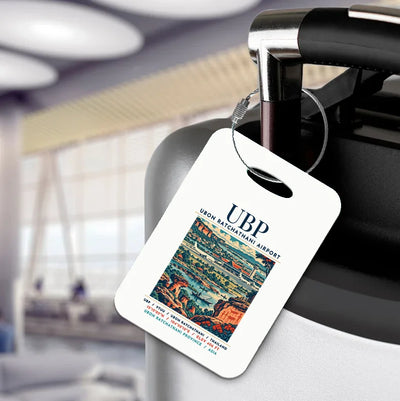 UBP - Poster - Luggage Tag - White