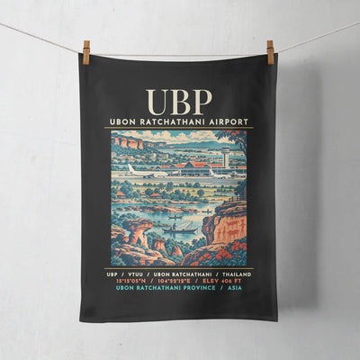 UBP - Poster - Towel - Black