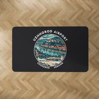 Thumbnail for Uzhhorod International Airport (UDJ) Carpets - Carpet Rectangle - Badge - Black