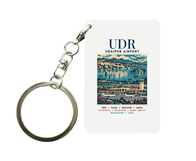 UDR - Poster - Key Chain - White