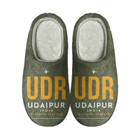 Thumbnail for Maharana Pratap Airport (UDR) Slippers & Flip Flops - Slippers - Cotton - Code - Same - Green Army