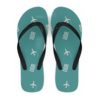 Thumbnail for Maharana Pratap Airport (UDR) Slippers & Flip Flops - Slippers - Flip Flops - Pattern - Turquoise