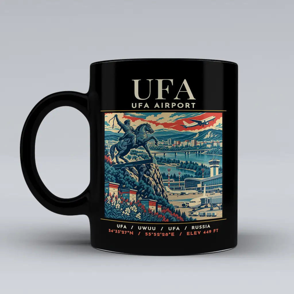 UFA - Poster - Mug - Black