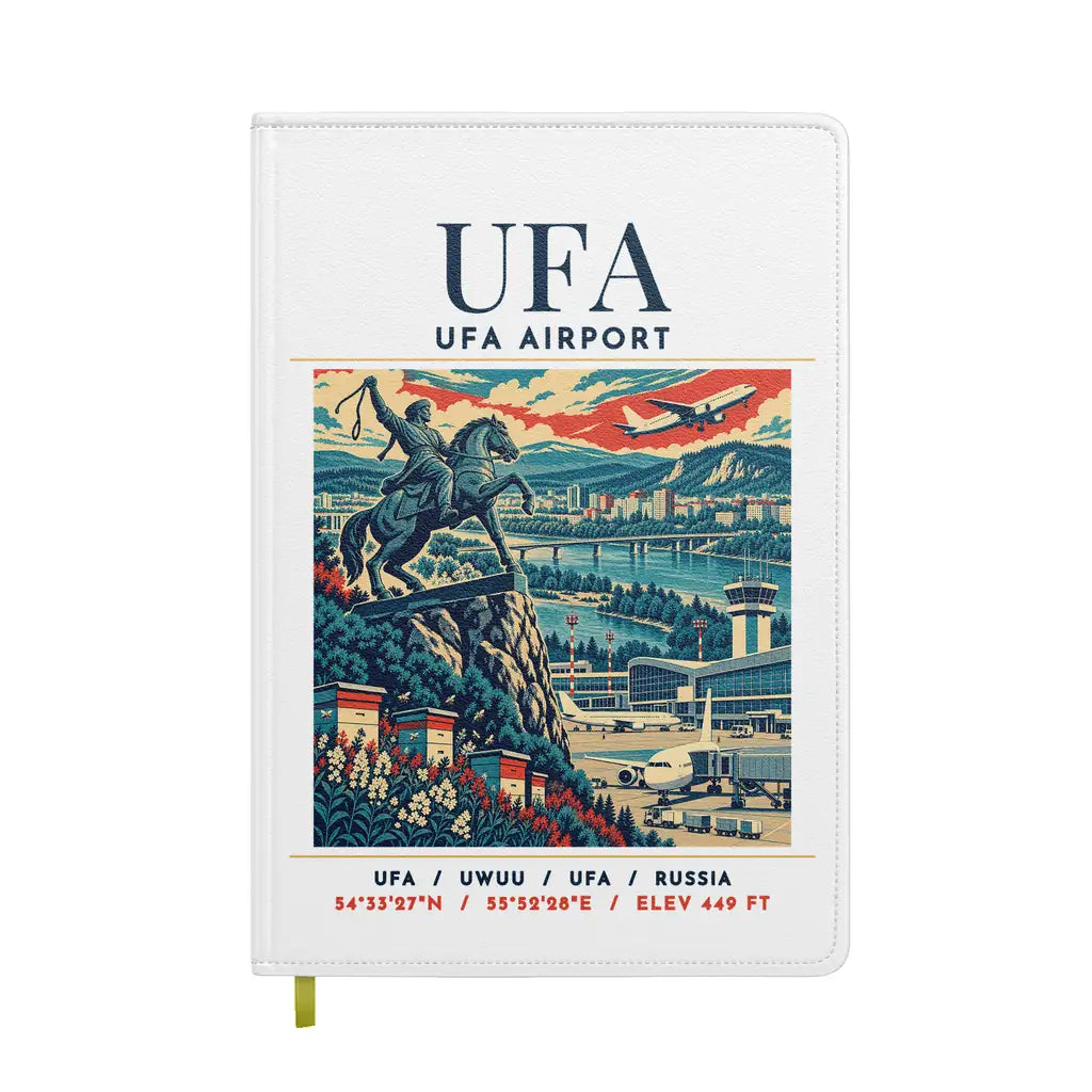 UFA - Poster - Notebook - White