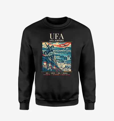 UFA - Poster - Sweatshirt - Black
