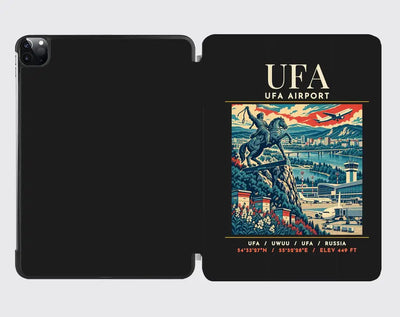 UFA - Poster - iPad Case - Black