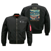 Thumbnail for UIO - Poster - Bomber Jacket - Black