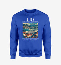 Thumbnail for UIO - Poster - Sweatshirt - Blue