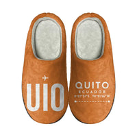 Thumbnail for Quito Mariscal Sucre International Airport (UIO) Slippers & Flip Flops - Slippers - Cotton - Code - Different - Orange