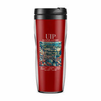Thumbnail for Quimper–Cornouaille Airport (UIP) Travel Mugs - Poster - Plastic (No Holder) - Red