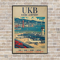 Thumbnail for UKB - Poster - Canvas Framed - Beige