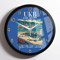 Thumbnail for UKB - Poster - Wall Clock Framed - Blue