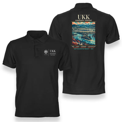 UKK - Poster - Double-Side Polo - Black