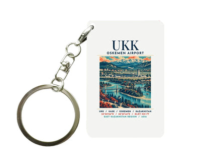UKK - Poster - Key Chain - White
