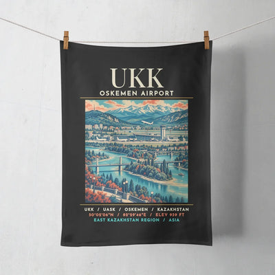 UKK - Poster - Towel - Black