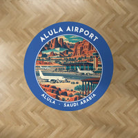 Thumbnail for AlUla International Airport (ULH) Carpets - Carpet Round - Badge - Blue