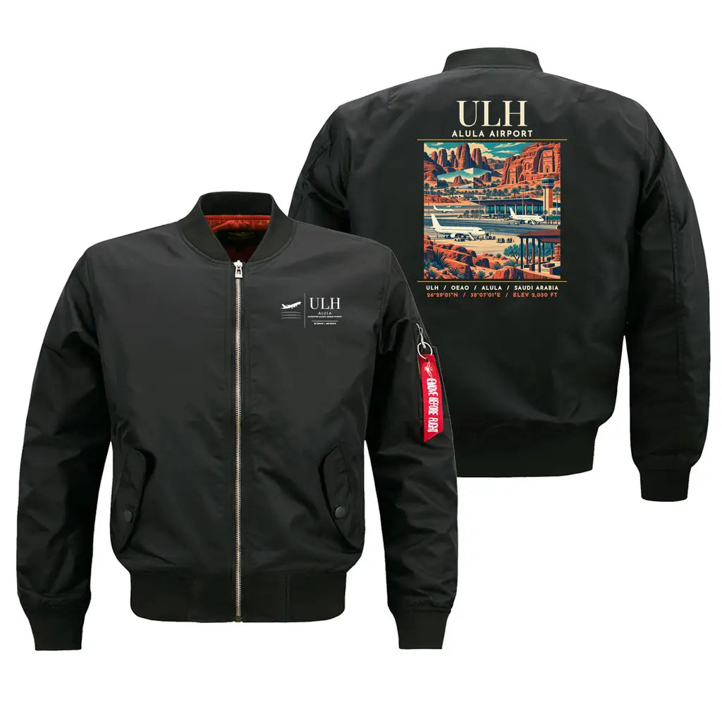 ULH - Poster - Bomber Jacket - Black
