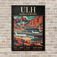 Thumbnail for ULH - Poster - Canvas Framed - Black