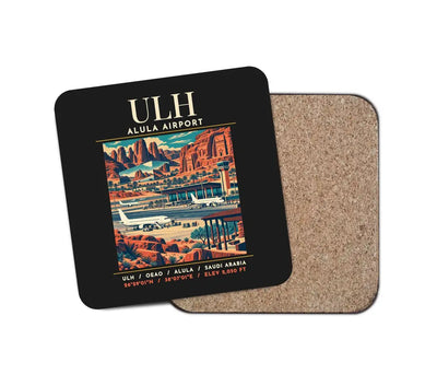 ULH - Poster - Coaster - Black