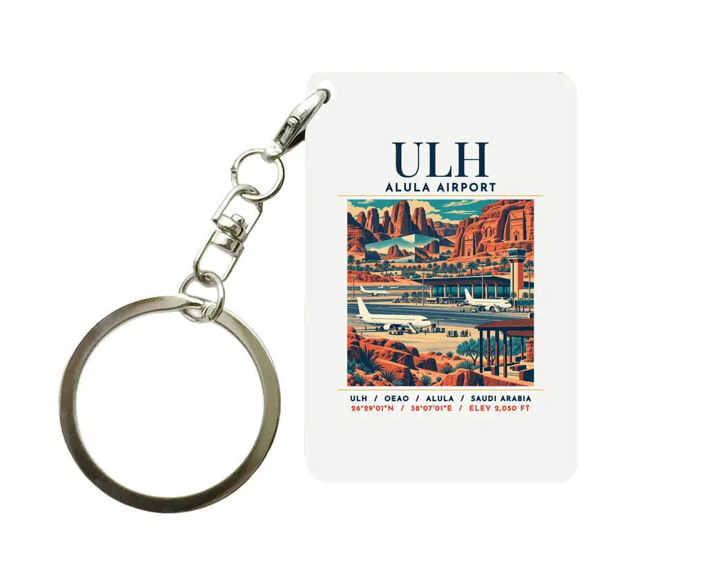 ULH - Poster - Key Chain - White