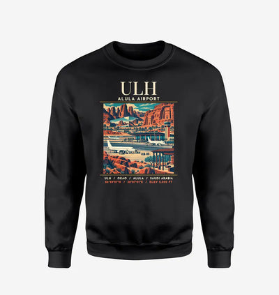 ULH - Poster - Sweatshirt - Black