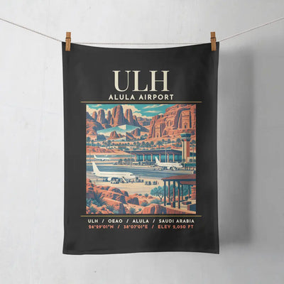 ULH - Poster - Towel - Black