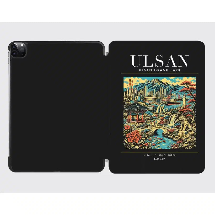 ULSAN - Poster - iPad Case - Black