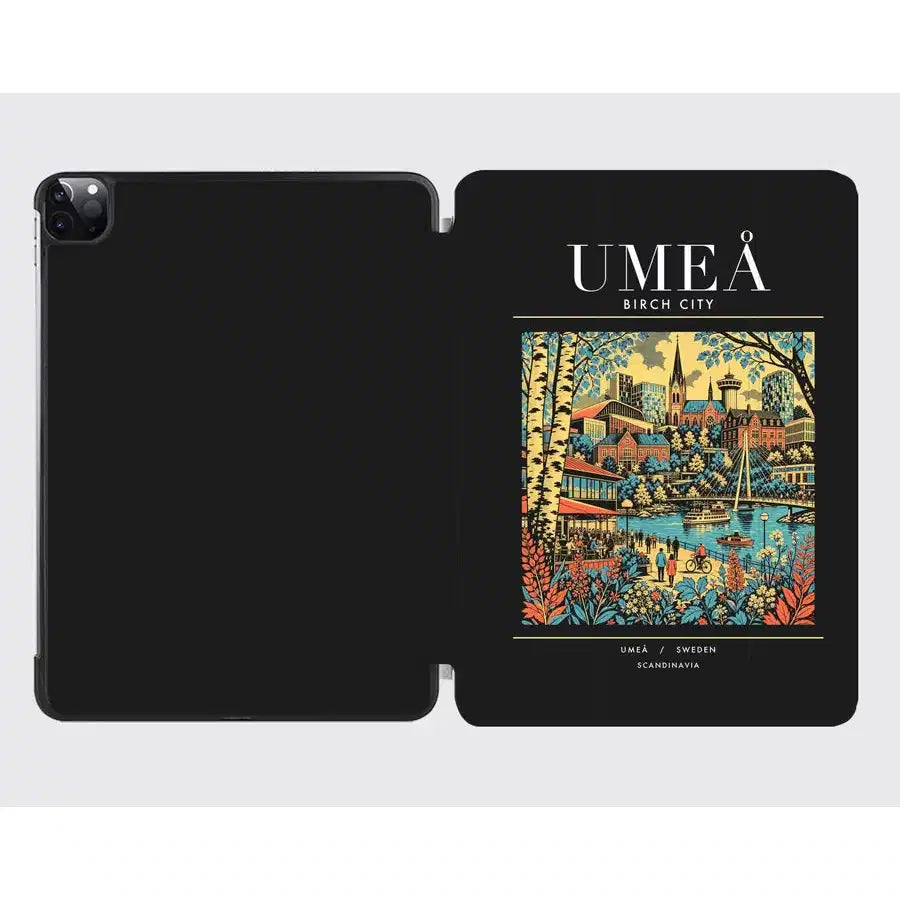 UMEÅ - Poster - iPad Case - Black