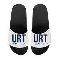 Thumbnail for Surat Thani International Airport (URT) Slippers & Flip Flops - Slippers - Sport - Code - White