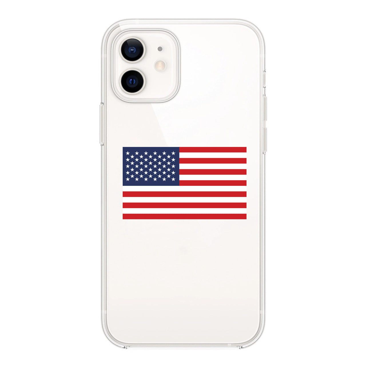 USA Designed Transparent Silicone iPhone Cases