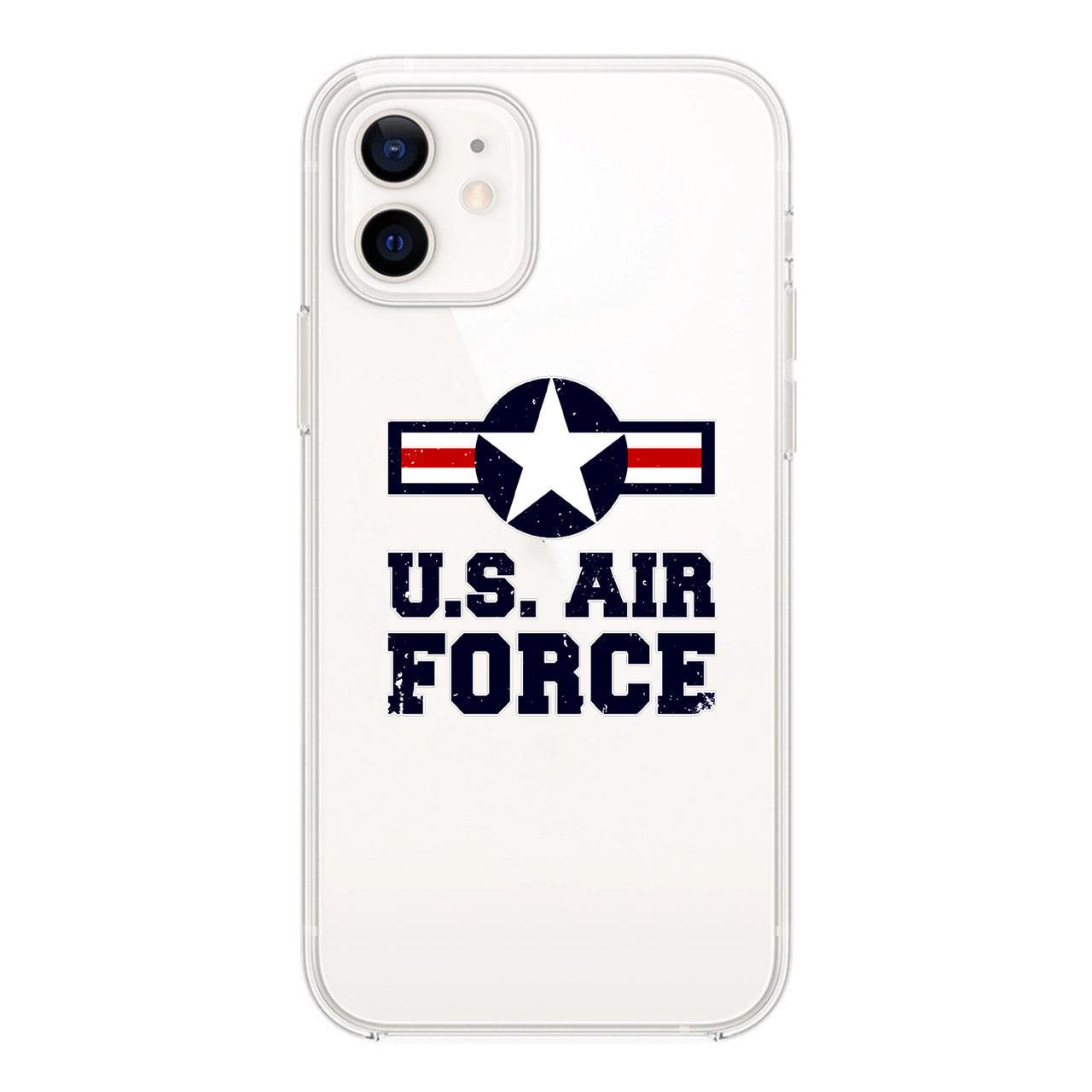 US Air Force Designed Transparent Silicone iPhone Cases