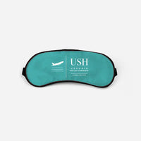 Thumbnail for Malvinas Argentinas International Airport (USH) Sleep Masks - Sleep Mask - Front - Turquoise