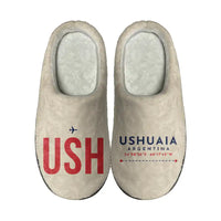 Thumbnail for Malvinas Argentinas International Airport (USH) Slippers & Flip Flops - Slippers - Cotton - Code - Different - Beige