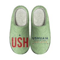 Thumbnail for Malvinas Argentinas International Airport (USH) Slippers & Flip Flops - Slippers - Cotton - Code - Different - Light Green