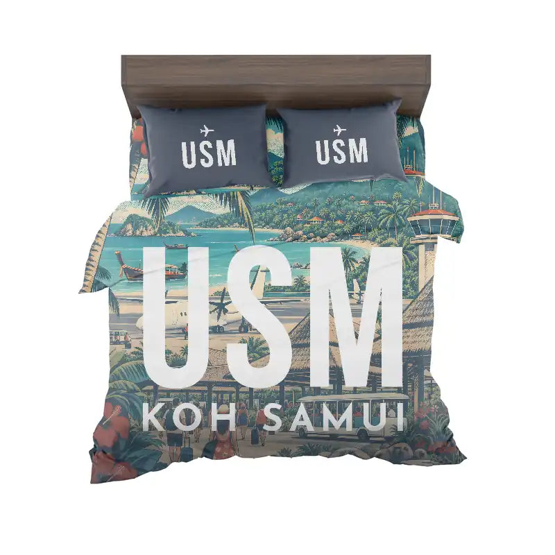 Samui Airport Koh Samui (USM) Bedding Sets & Blankets - Bedding Set - Scene
