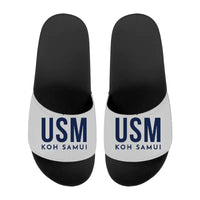 Thumbnail for Samui Airport Koh Samui (USM) Slippers & Flip Flops - Slippers - Sport - Code - Light Gray