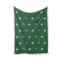 Thumbnail for Ulsan Airport (USN) Bedding Sets & Blankets - Blanket - Pattern - Green