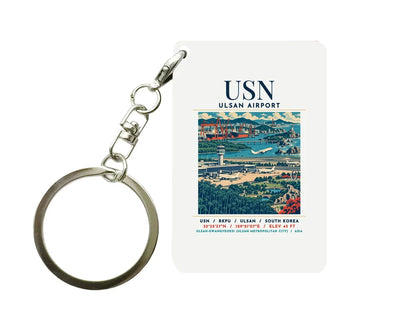 USN - Poster - Key Chain - White