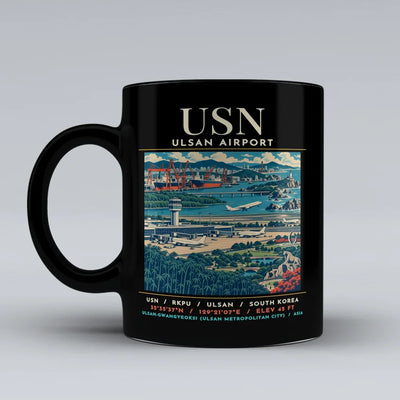 USN - Poster - Mug - Black