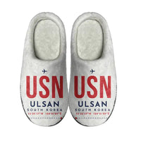 Thumbnail for Ulsan Airport (USN) Slippers & Flip Flops - Slippers - Cotton - Code - Same - White
