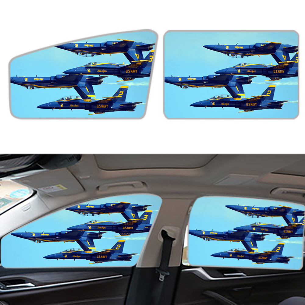 US Navy Blue Angels Designed Car Sun Shade (Side window)