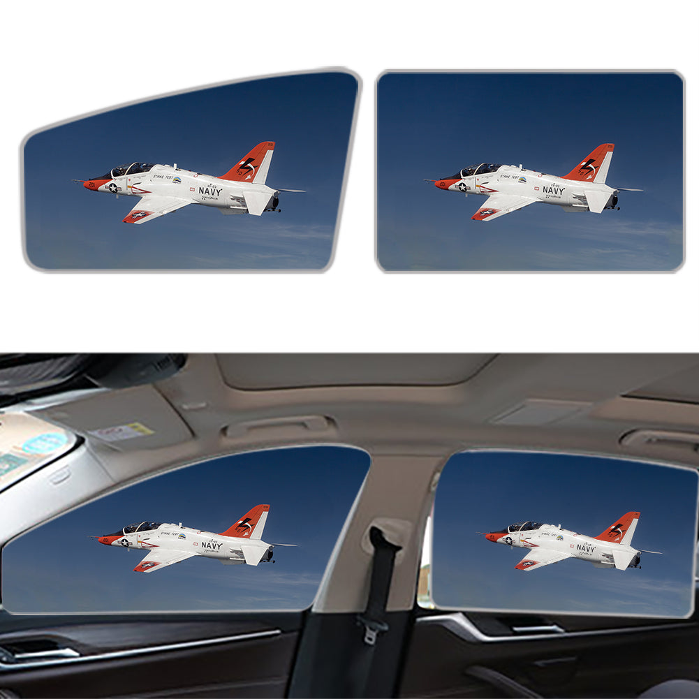 US Navy Training Jet Designed Car Sun Shade (Side window)