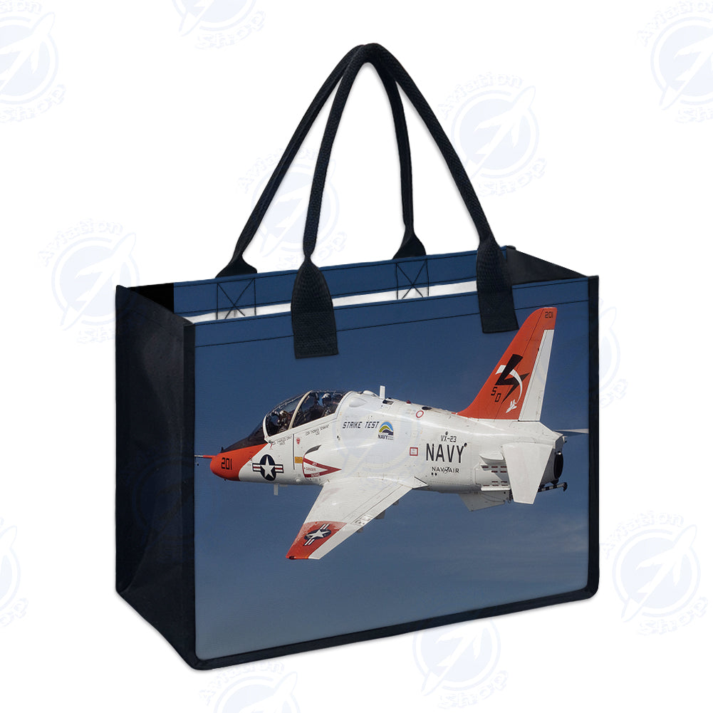 US Navy Training Jet Designed Special Canvas Bags