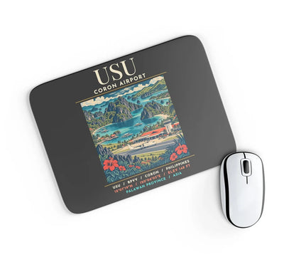 USU - Poster - Mouse Pad - Black